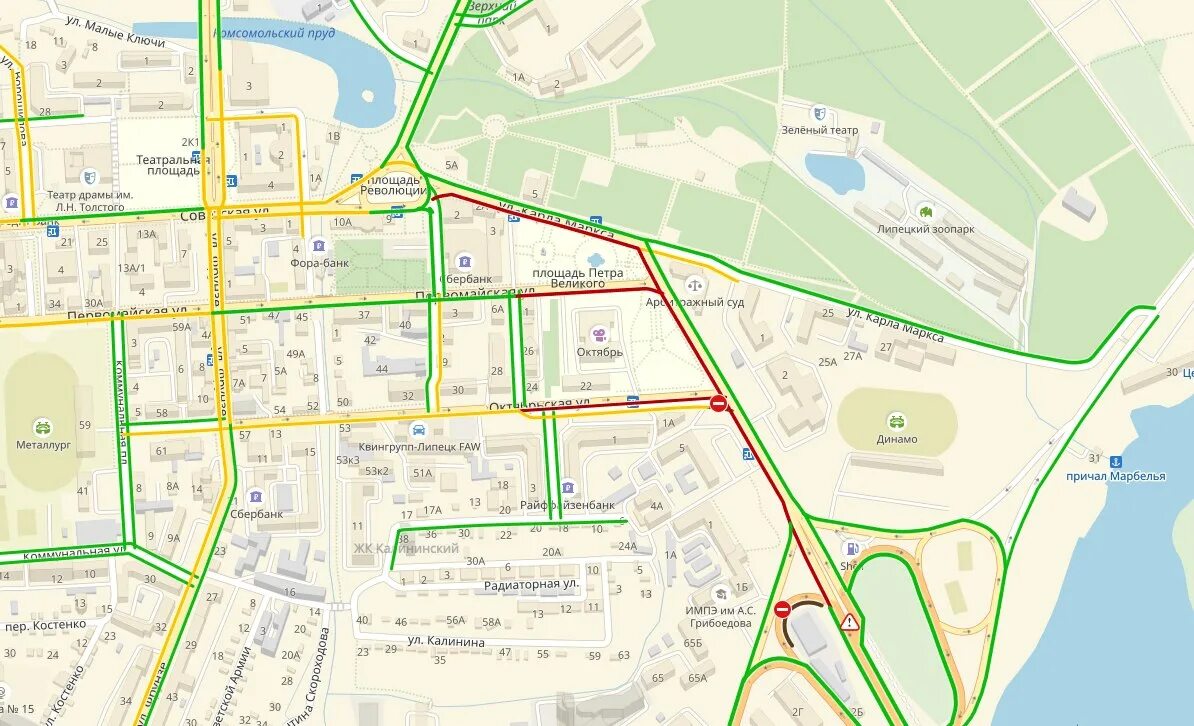 Липецк радиаторная расселение. Пробка на Петровском мосту в Липецке. Липецк Петровский мост схема движения. Движение по Петровскому мосту Липецк. Улица радиаторная Липецк на карте.