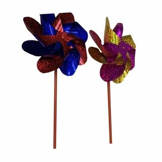 Вертушка Цветок голограмма 40 см купить в Новосибирске за 94 руб. - магазин Poda