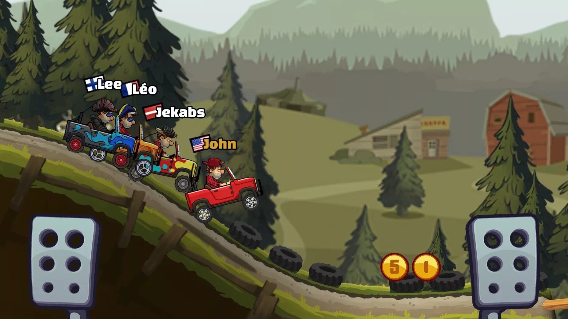 Игра hill climb racing 2 последняя версия