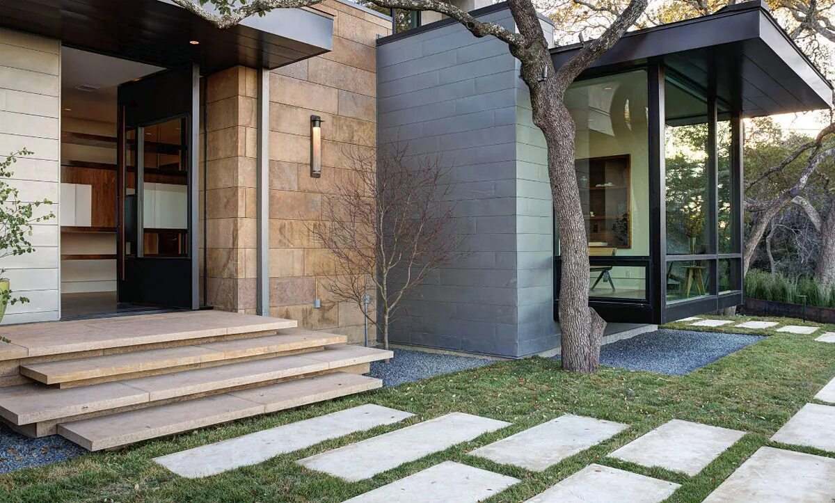 Our Modern Toronto Porch Reveal! Porch design, House with porch, Modern porch