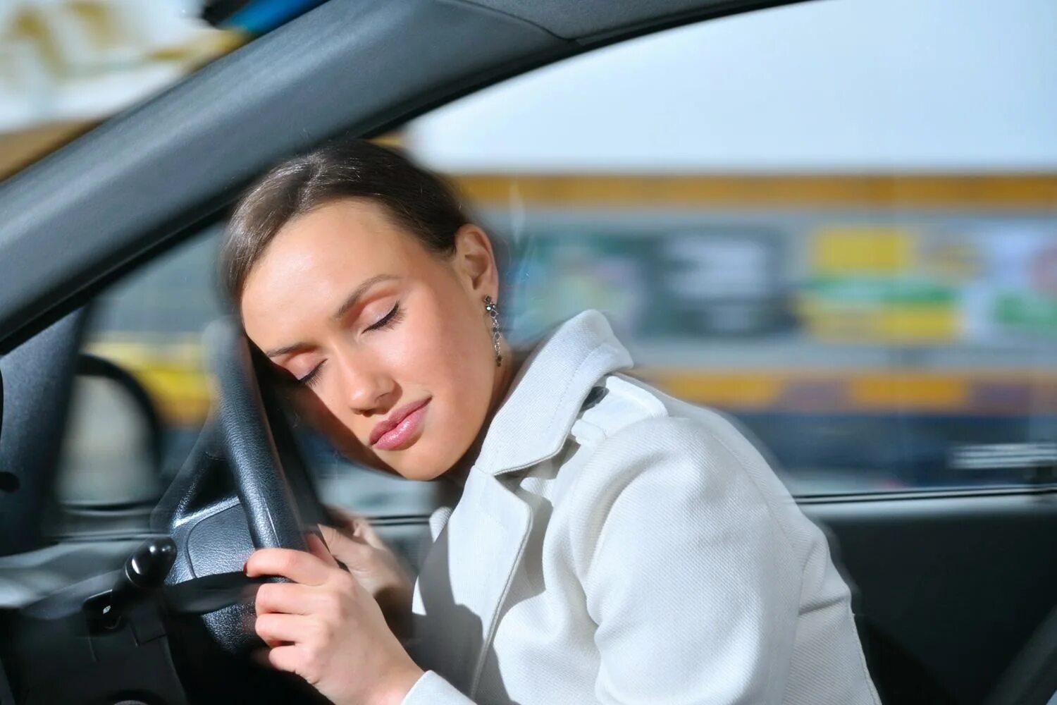 Tired driver