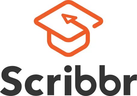 Dissertation Were Full Size Of Scribbr Logo Vertical - Graphic Design Clipa...