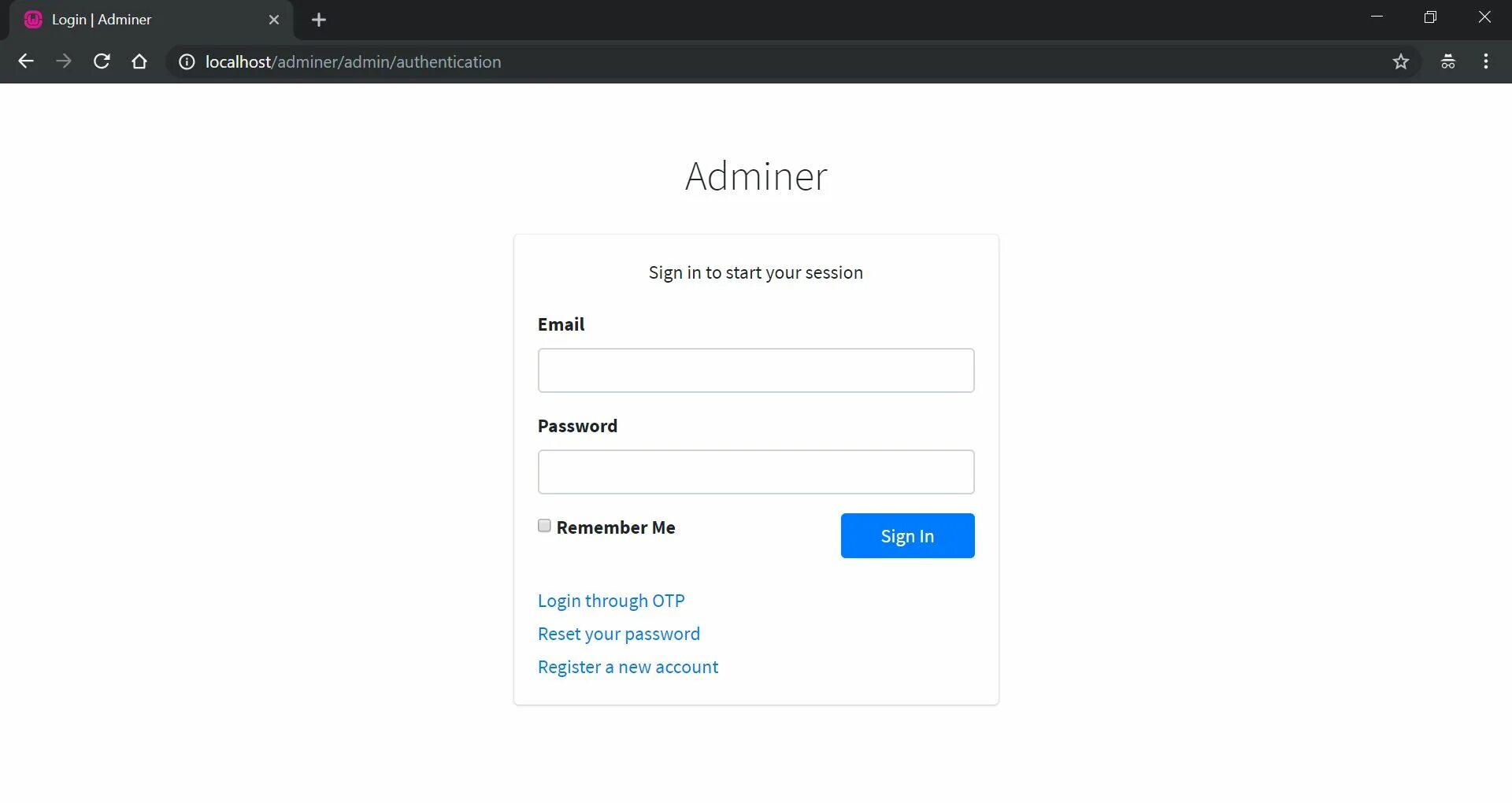 Adminer. Adminer 4.8.1. Adminer 4.8.1 как зайти. Authenticate php форма. Php auth user