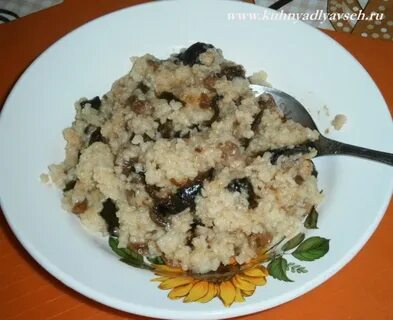 Как приготовить кашу с изюмом