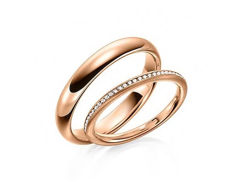 т10161739-02). кольца обручальные парные золотые. кольцо золотое обручальное 2. кольцо тринити золото картье. обручальное кольцо сбоку.