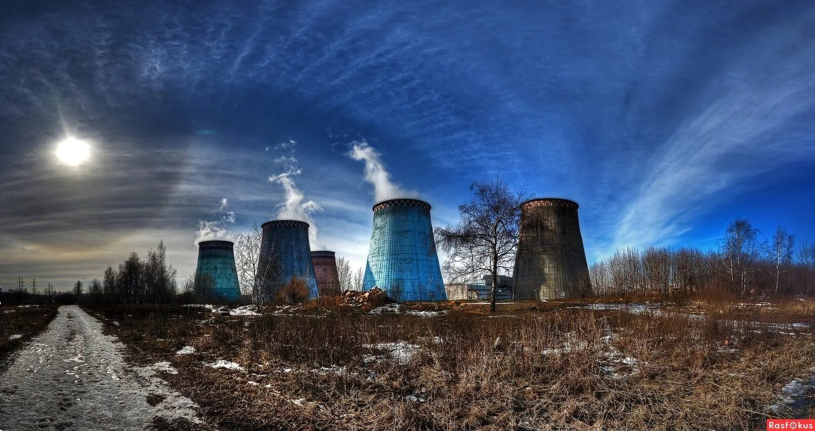 техногенно измененный радиационный. промышленный пейзаж. аэс. техногенно измененный радиационный фон. бирюлево тэц мкад.