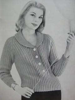Vintage knitting