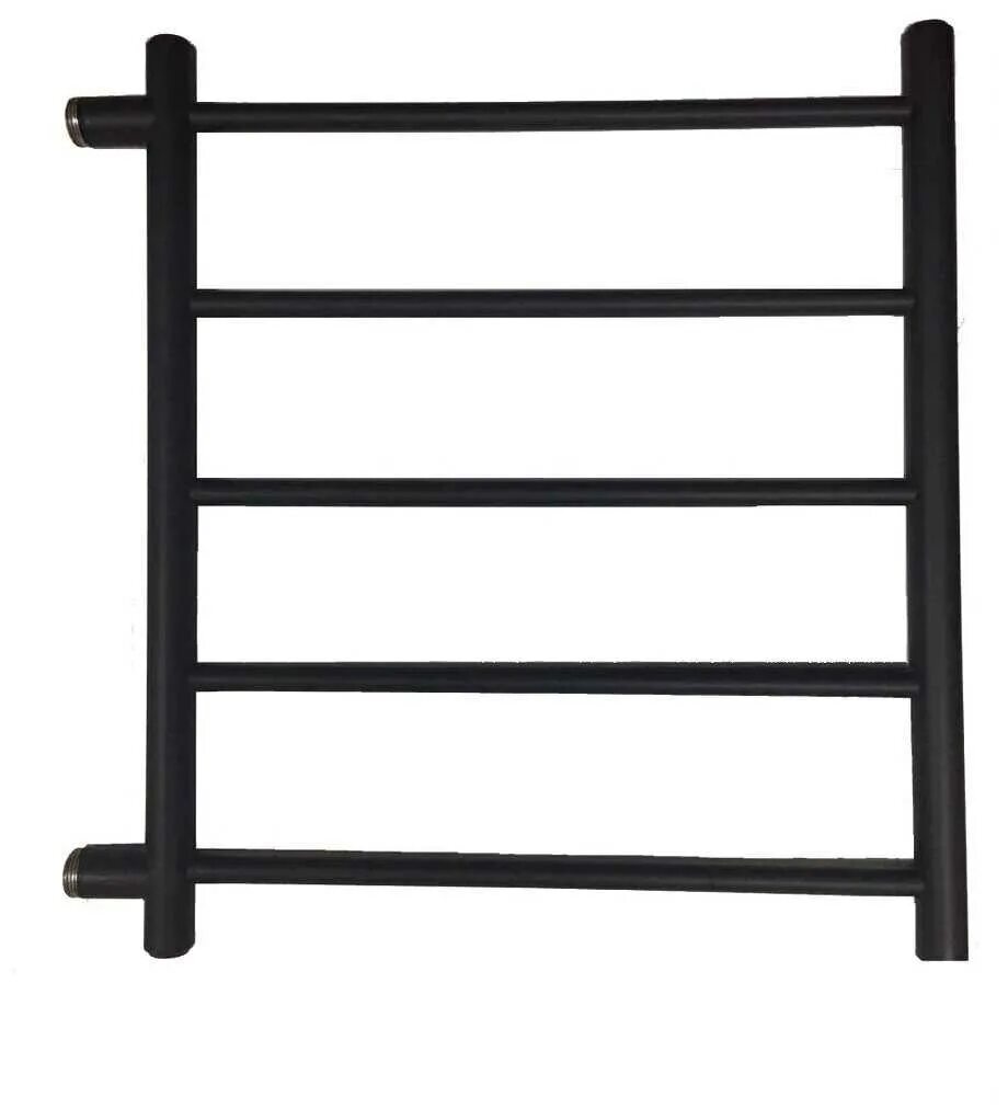 White Flat Ladder Style Bathroom Heated Towel Radiator Rail 47.25 x 19.5 - WellM