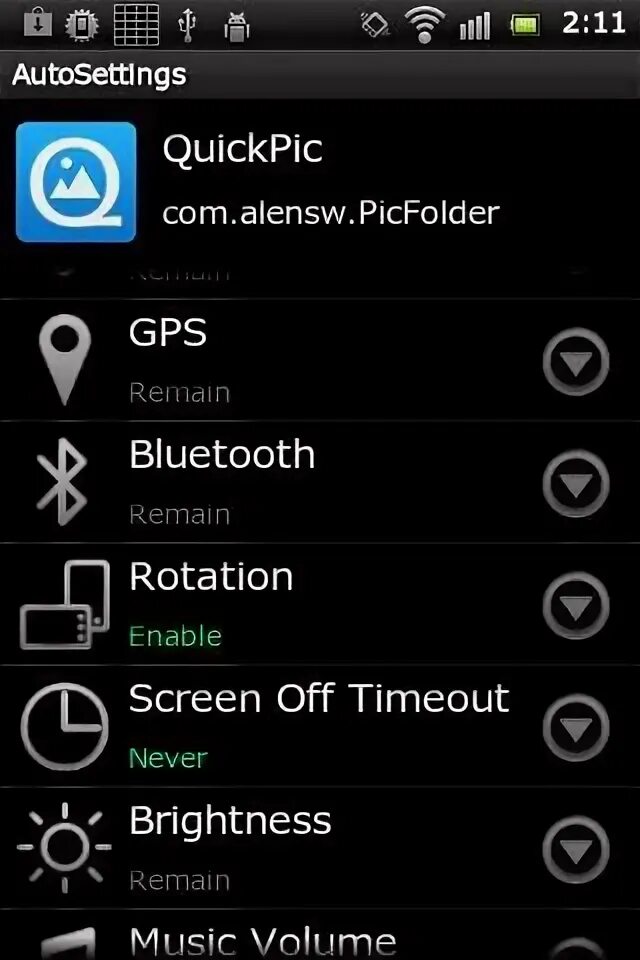 Auto setup. Auto setup