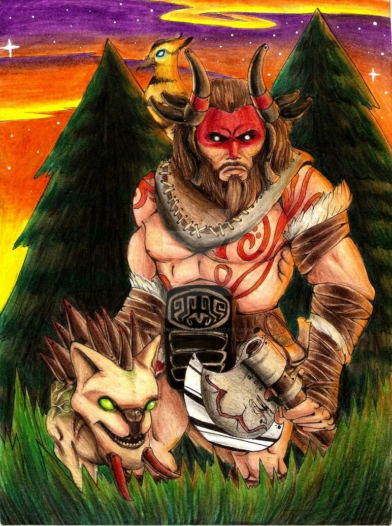 Протрекер бистмастер. Бистмастер дота 2. beastmaster dota 2 art. бистмастер роар.