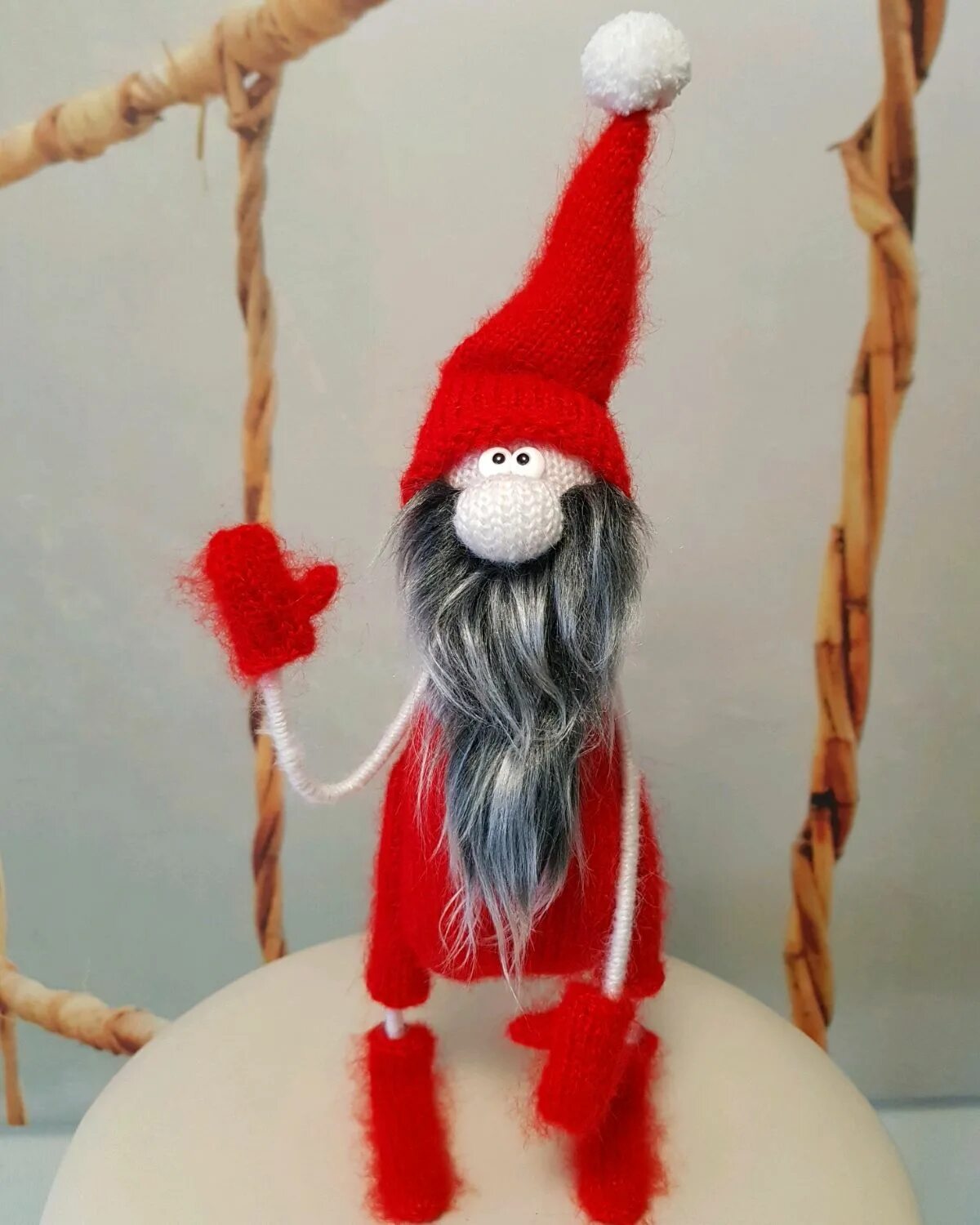 Мастер класс как сделать гнома. Новогодние гномы. Новогодние гномы. Гномики из ткани. Новогодние гномы из фетра.