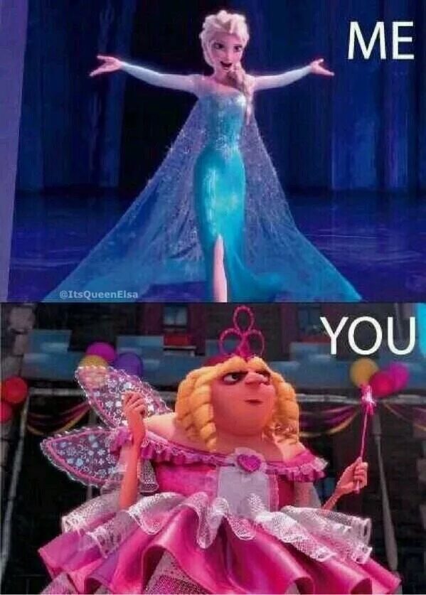 I see you have fun. Me vs you.