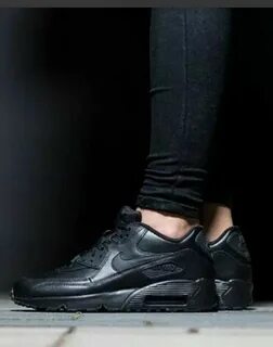 Nike air max черные женские