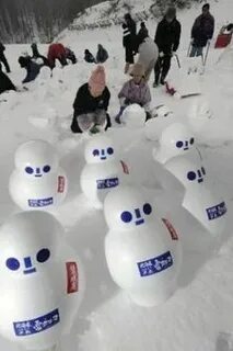 Эскимо снеговик