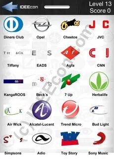 Logo quiz levels