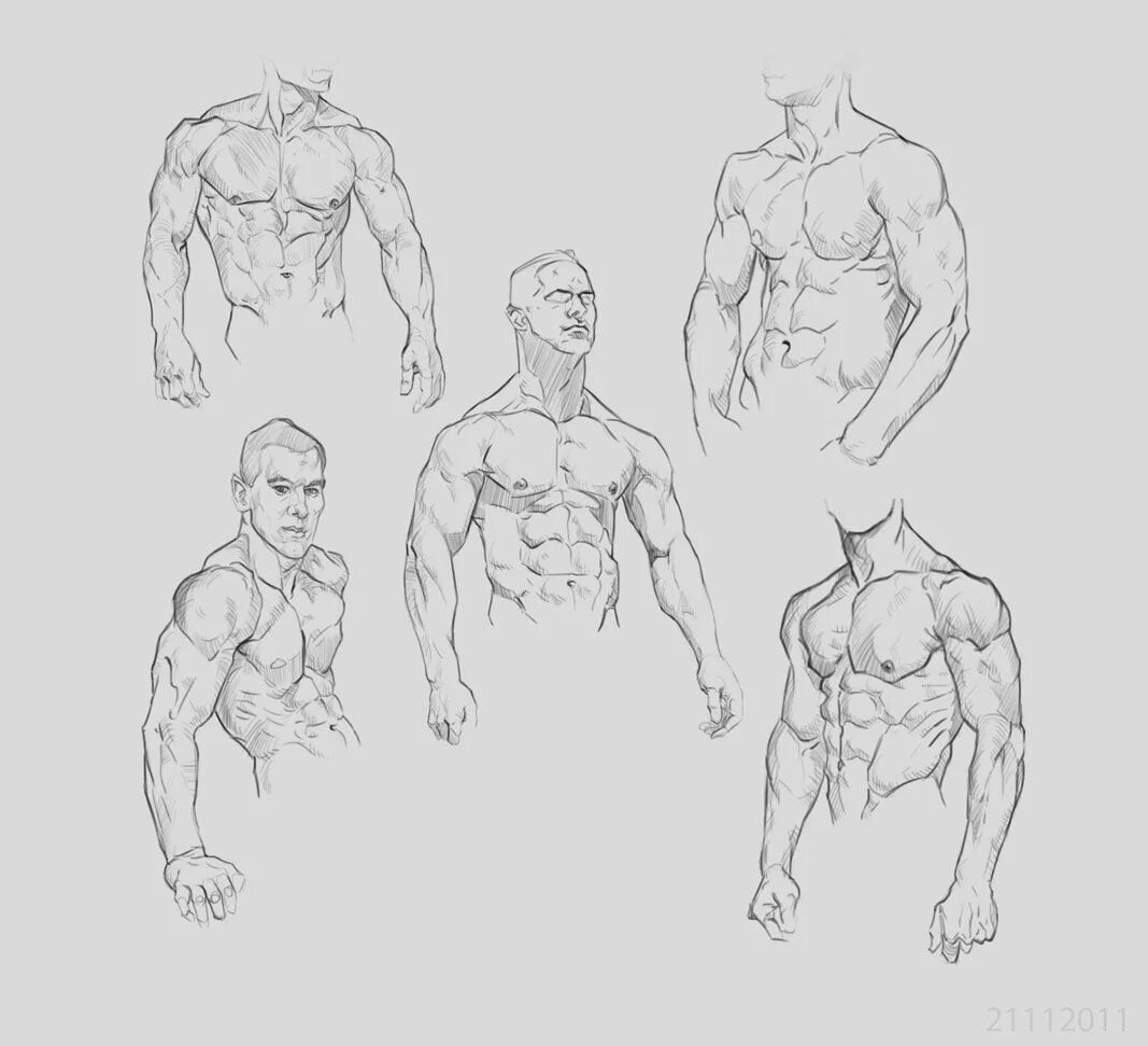 How to draw man