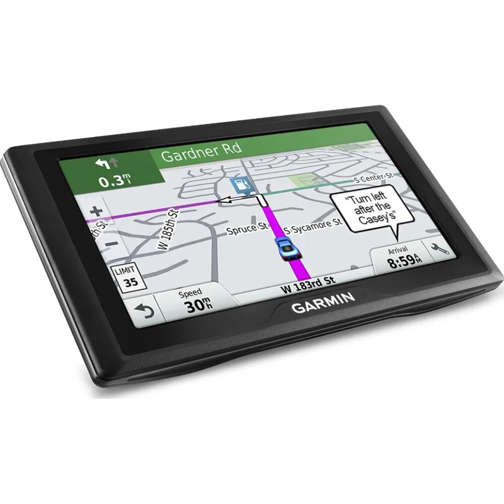 Touch screen gps