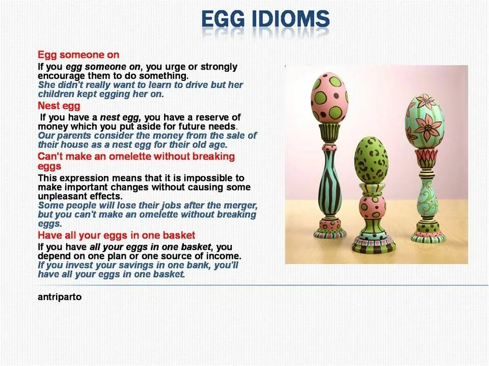 Easter idioms. Nest Egg идиома. Egg idioms. Idioms with Egg.