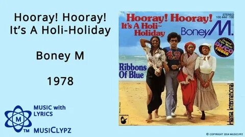 Boney m holiday