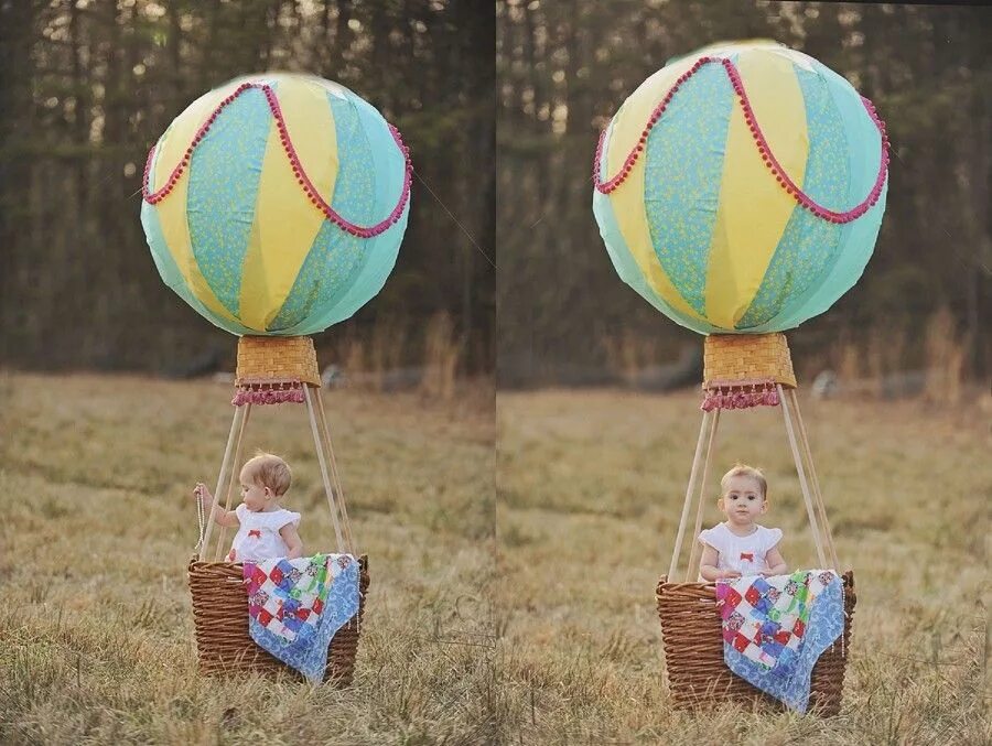 Как сделать корзину с воздушными шарами. Воздушный шар с корзиной для фотосессии. Воздушный шар с корзиной для фотозоны. Фотопроект воздушный шар. Фотосессия с воздушным шаром детская.