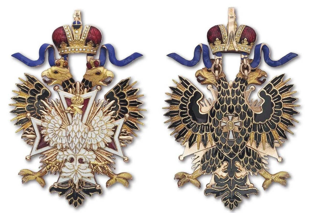 Двуглавый орден империи. Орден белого орла российская империя. орден белого орла речь посполитая. орден белого орла польша 1705. орден белого орла 1831.