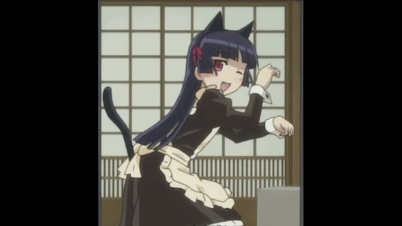Cat girl dancing. Габриэль уайт тенма горничная. Гифки аниме смешные. Неко дэнс. Cat girl dancing.