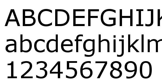 Ms sans serif