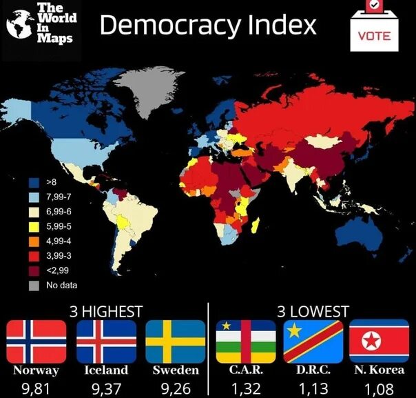 Карта демократии. Индекс демократии. Индекс демократии в мире. Страны по уровню демократии. Индекс демократии стран.
