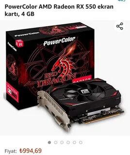 Rx 550 dragon