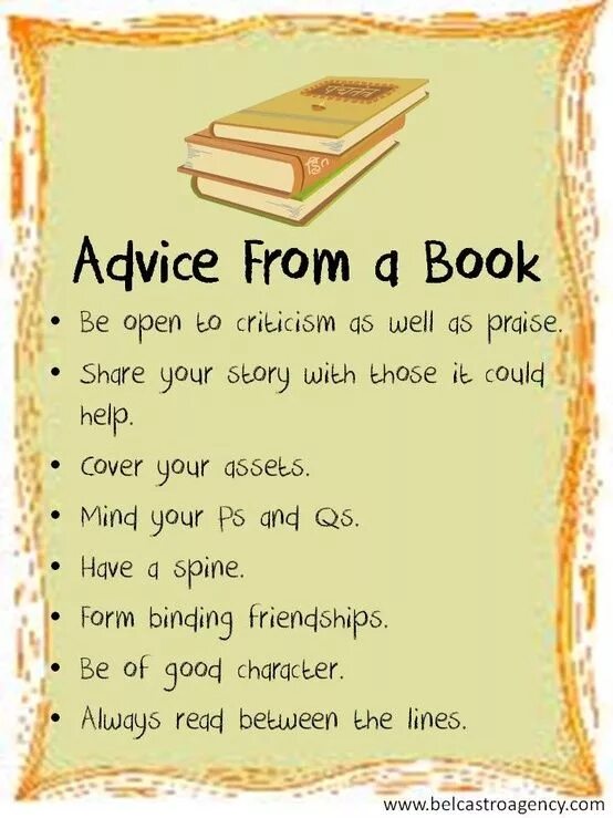 I always good advice