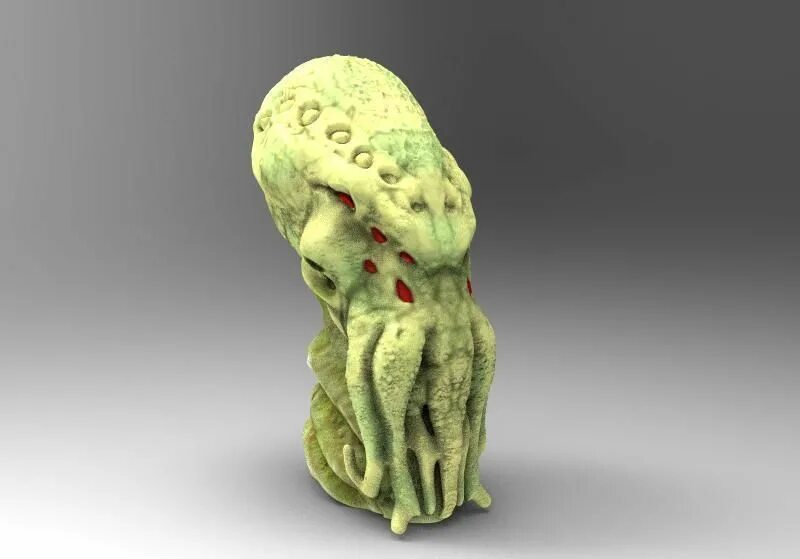 Ктулху 3d модель. Ктулху 3в модель. Ктулху 3д. Ктулху 3d model. Ктулху 3д.