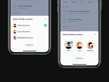 Mobile select