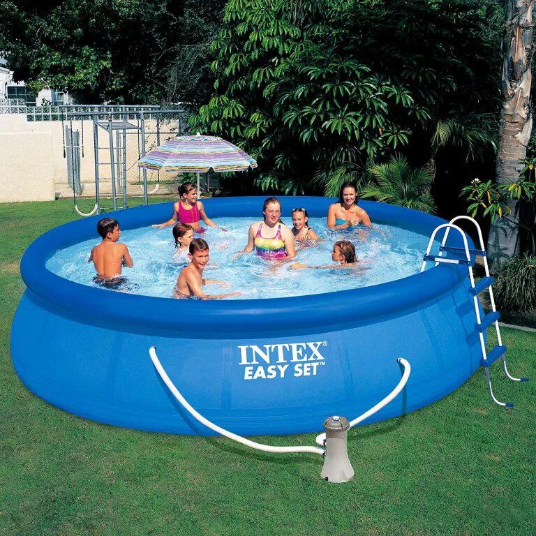 бассейн bestway каркасный 400 х 211 х 81 см 5700 л. бассейн на 4 человек. бассейн на 4 человек. 26788 intex. каркасный бассейн ultra frame 549х274х132см.