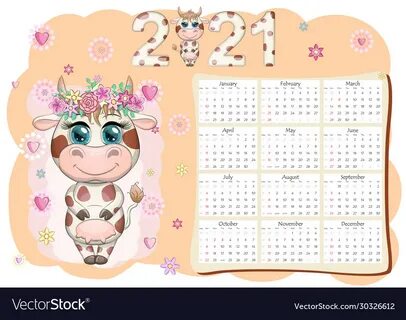 Календарь 2021 животные