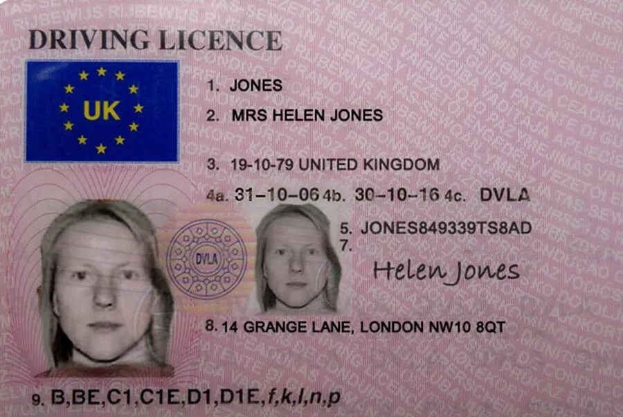 Uk drive. Driver License United Kingdom.