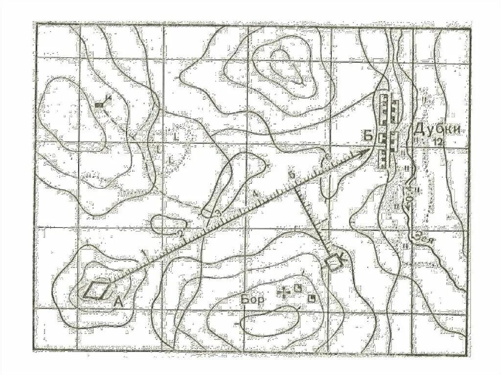 Целеуказание по карте Военная топография. Топографическая карта Военная топография. Целеуказание по топографической карте. Целеуказание от условной линии топография.