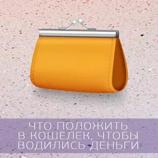Что делать в кошельке деньги водились