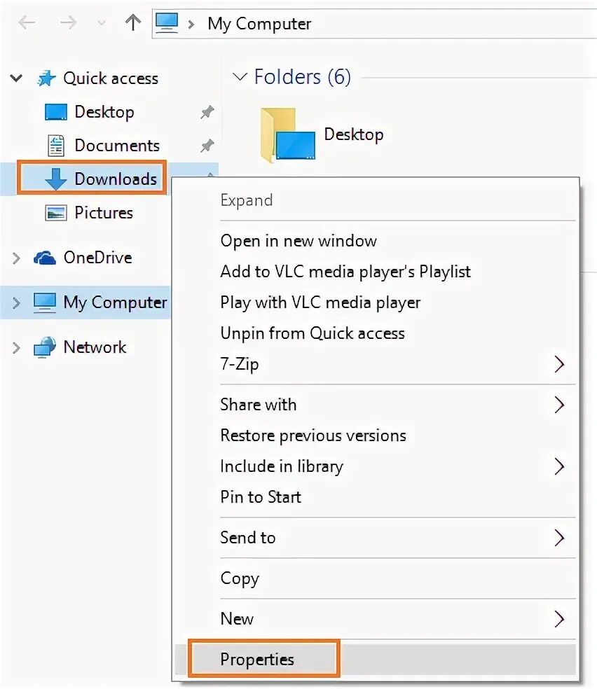 Default location. Default location