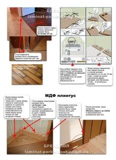 Ламинат между стенами