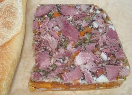 Рецепт прессованного мяса свиных голов