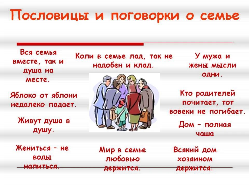 Почему говорят пословица