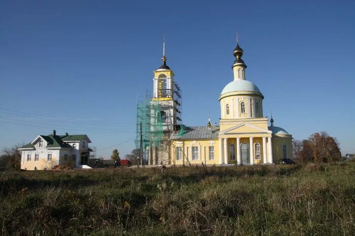 Погода в бужаниново. Церковь Николая Чудотворца в Бужаниново. Церковь святителя Николая Чудотворца (Бужаниново). Никольская Церковь Бужаниново. Бужаниново Московская область Церковь святителя Николая Чудотворца.