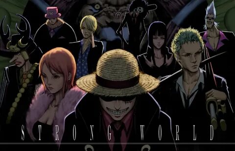 One piece strong world