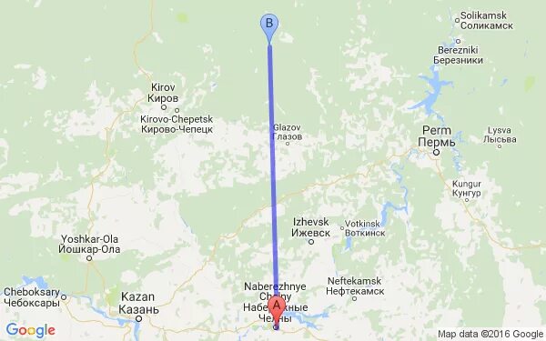 Ижевск кирово чепецк расстояние