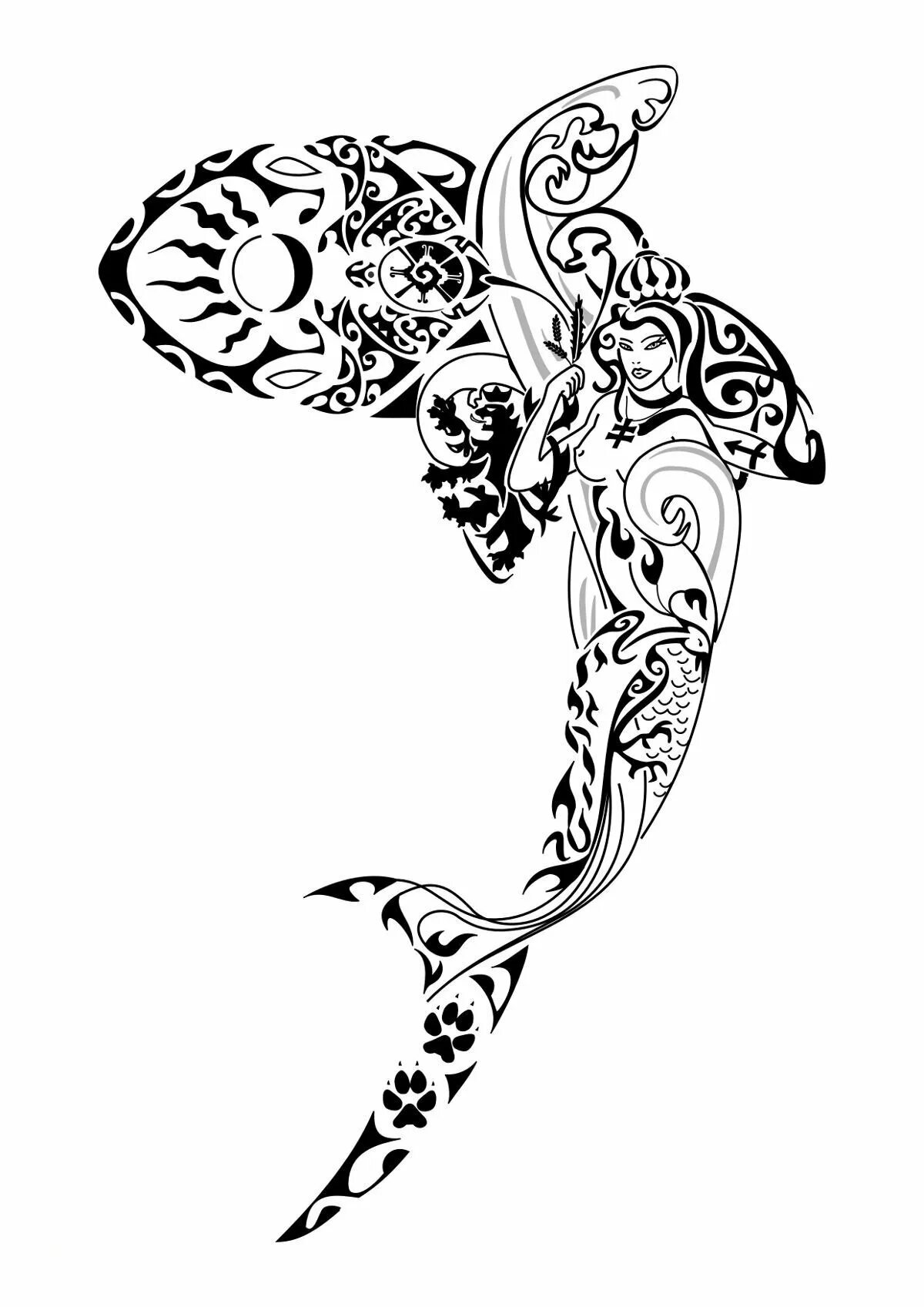 Эскиз тату рукав для девушек. Полинезийские узоры акула. Полинезийские узоры тату. Кельтский трайбл Полинезия. Тату в стиле Маори.