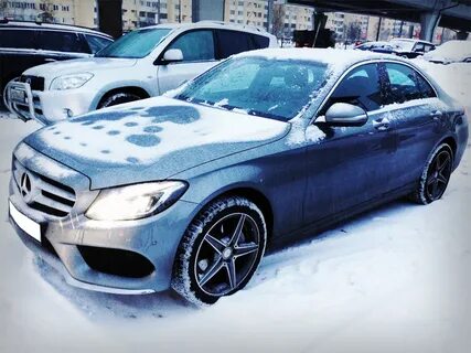 Зимний mercedes