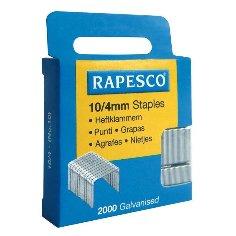 Скобы в предложении. Степлер rapesco. скобы для пакетов. скобы для степлера n10 kw-trio 010020 оцинкованные (упак.:20x1000шт.). скоба для упаковки картона.
