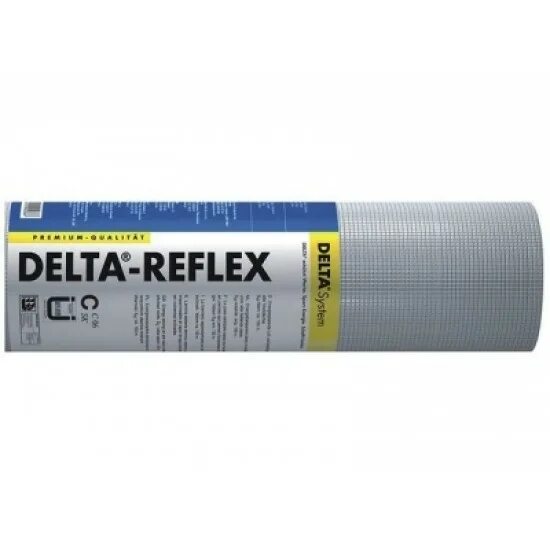 Пароизоляционная пленка Delta Reflex. Пароизоляция - пленка Delta Reflex. Пароизоляция фольгированная Delta Reflex. Пароизоляция MDM vaxo vb Reflex 90s 1,5m*50, 1 рул./60м.кв..