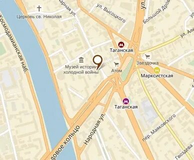 Метро таганская выходы