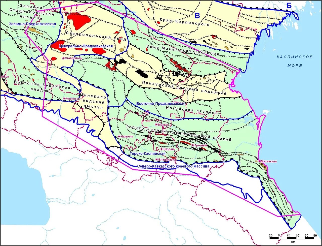 Структуры кавказа